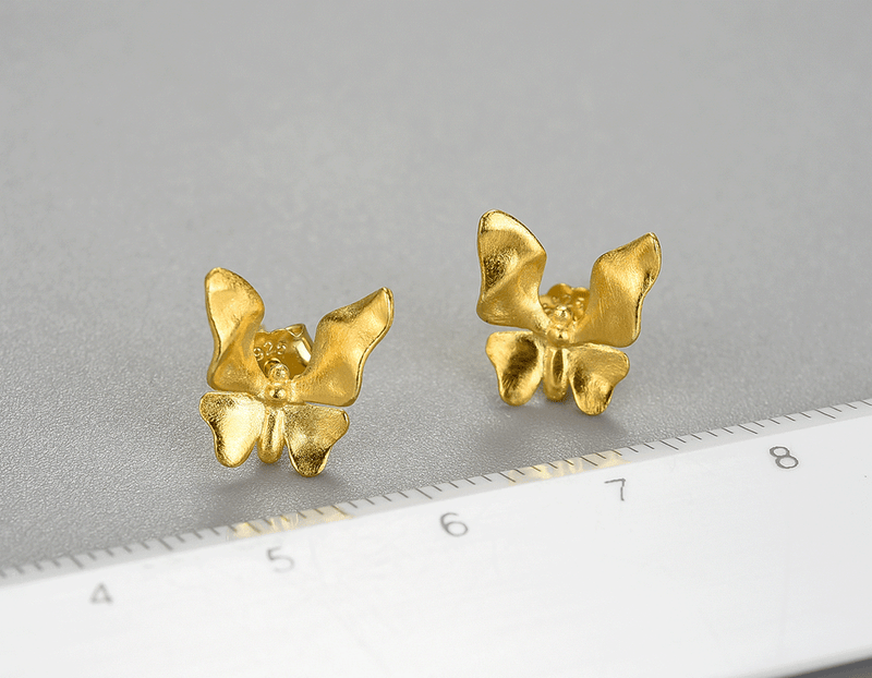 Butterfly Stud Earring