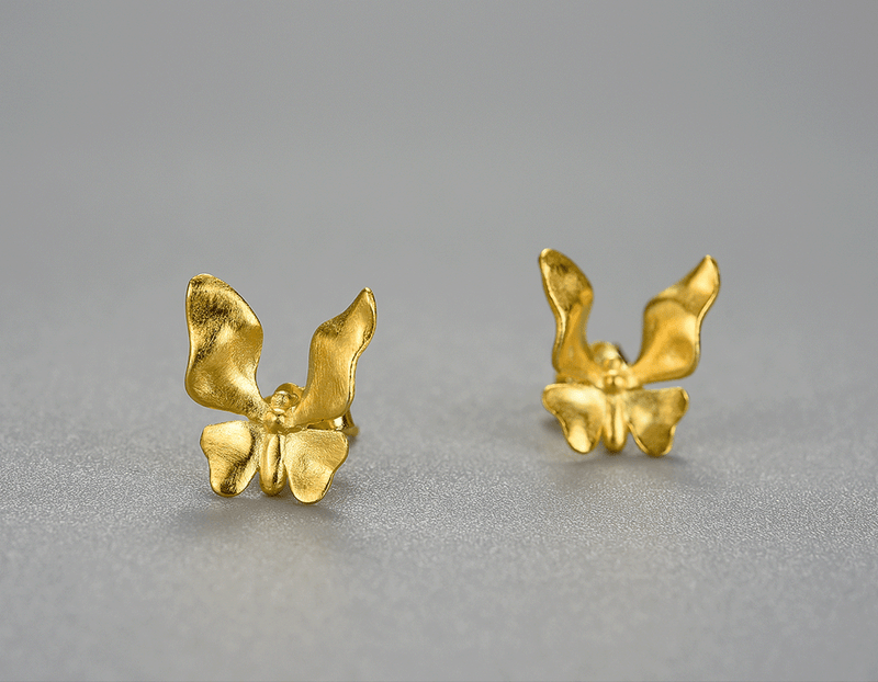 Butterfly Stud Earring