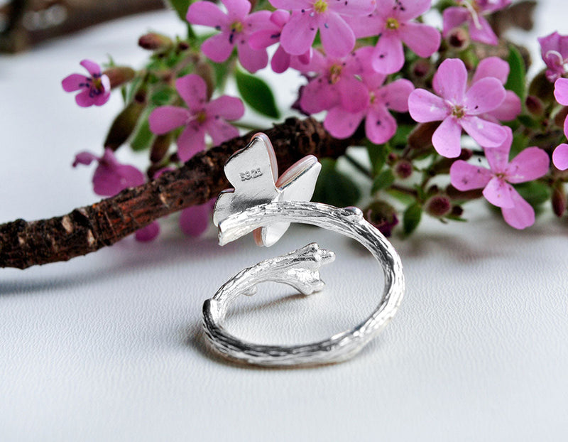 Butterfly On Branch Ring