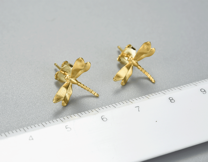 Dragonfly Stud Earring