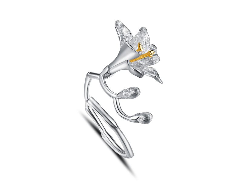 Freesia Flower Ring