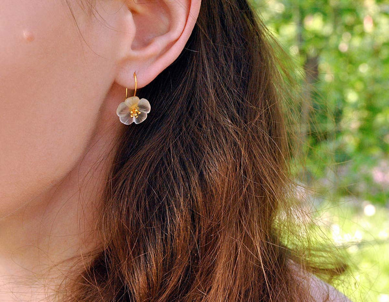 Flower in the Rain Earring