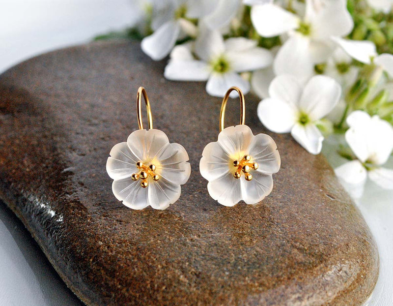 Flower in the Rain Earring