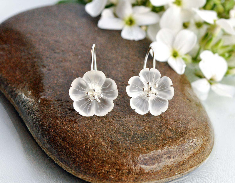 Flower in the Rain Earring