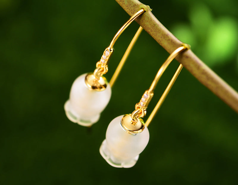 Bell Orchid Earring