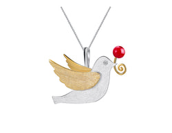 Flying Pigeon Pendant