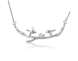 Birds on Branch Necklace II