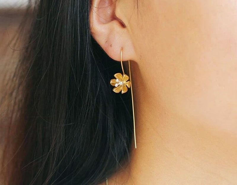 Fresh Blooming Flower Earring