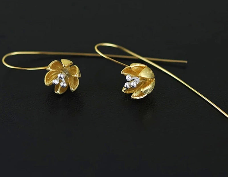 Fresh Blooming Flower Earring