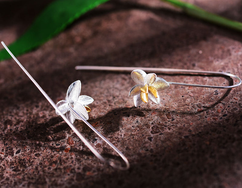 Blooming Orchids Earring