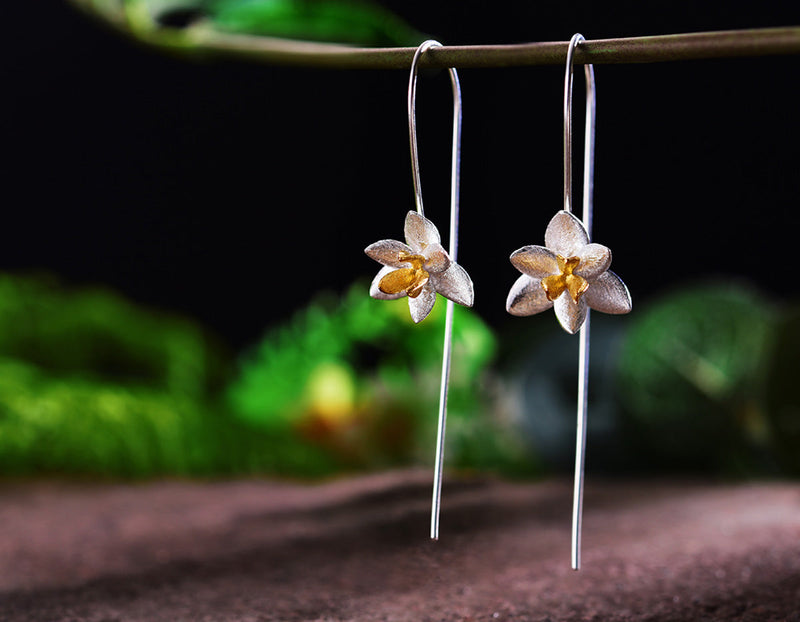 Blooming Orchids Earring