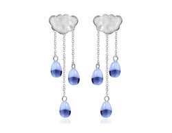 Cloud Tassel Raindrops Earring