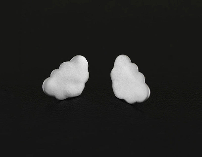 Frosted Cloud Earring