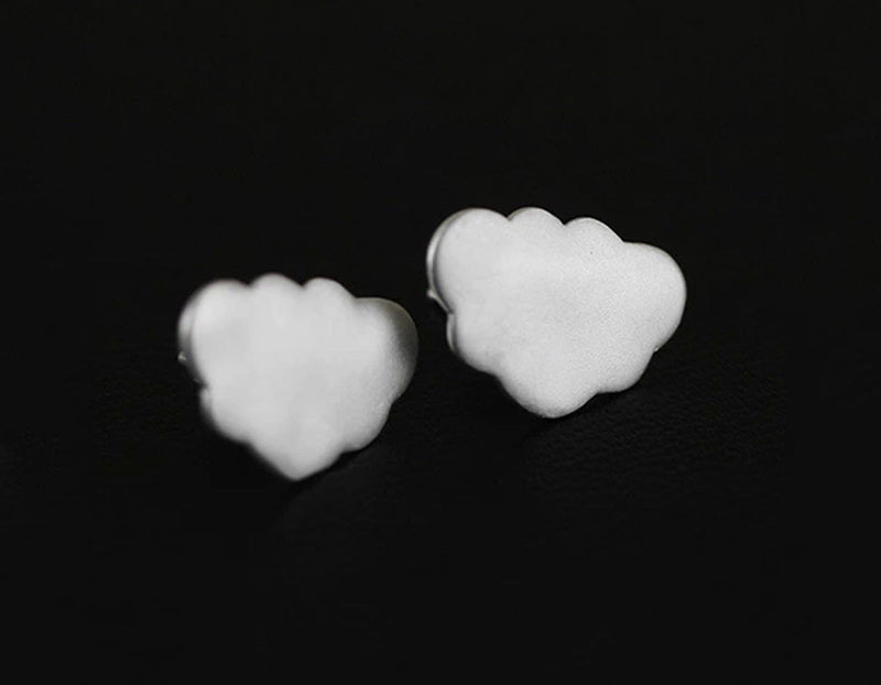 Frosted Cloud Earring