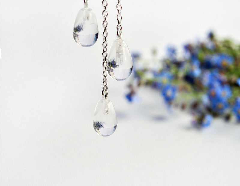 Cloud Tassel Raindrops Earring