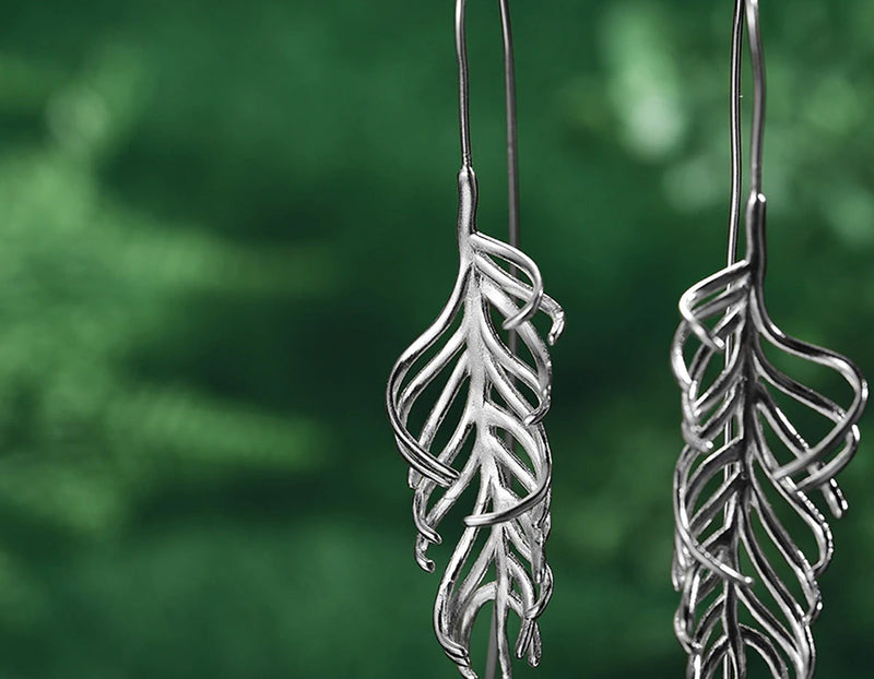 Fern Leaves Earring