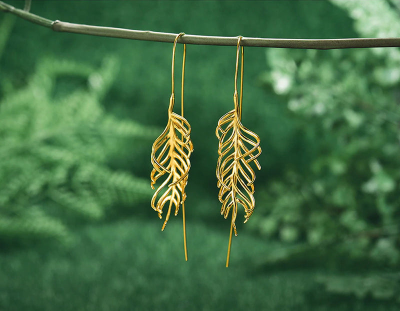 Fern Leaves Earring