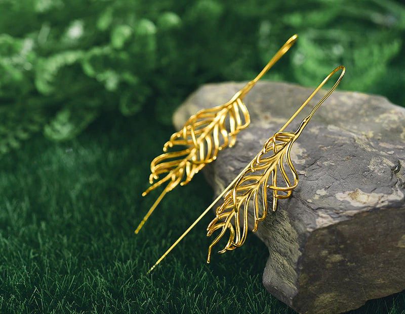 Fern Leaves Earring