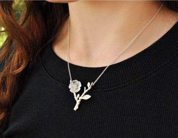 Flower in the Rain Necklace