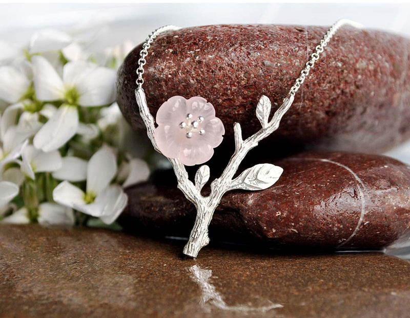 Flower in the Rain Necklace