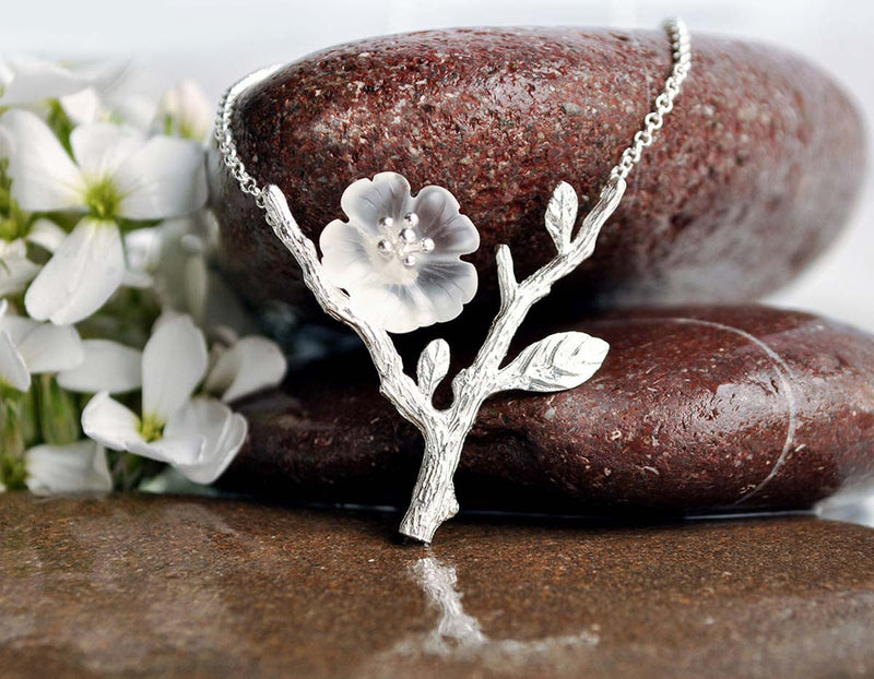 Flower in the Rain Necklace