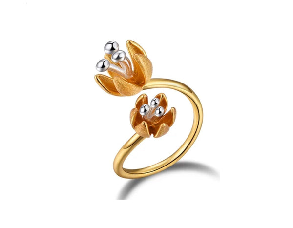 Fresh Blooming Flower Ring