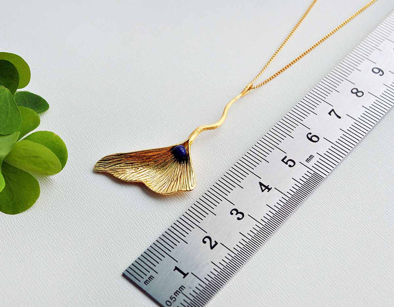 Gingko Leaf Pendant