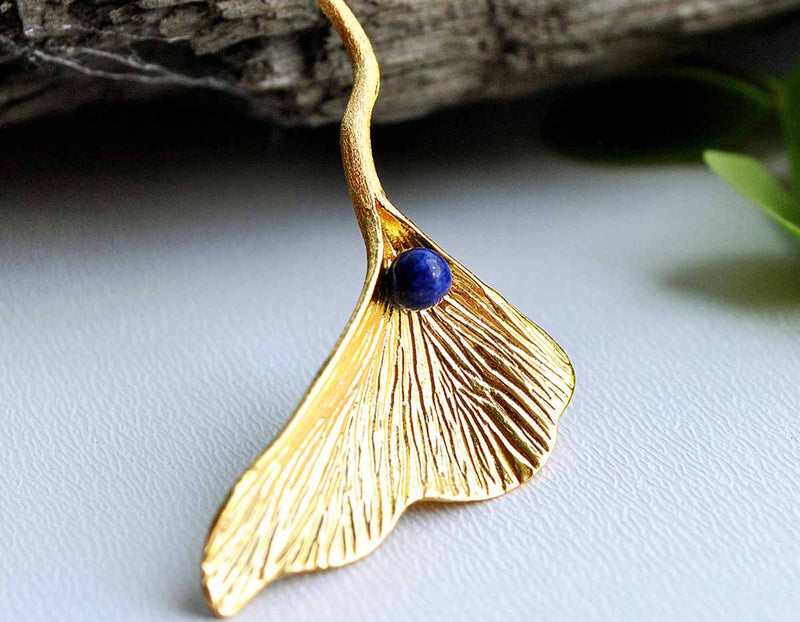 Gingko Leaf Pendant