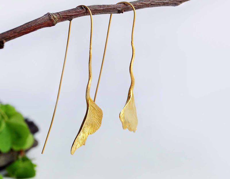 Gingko Leaf Earring