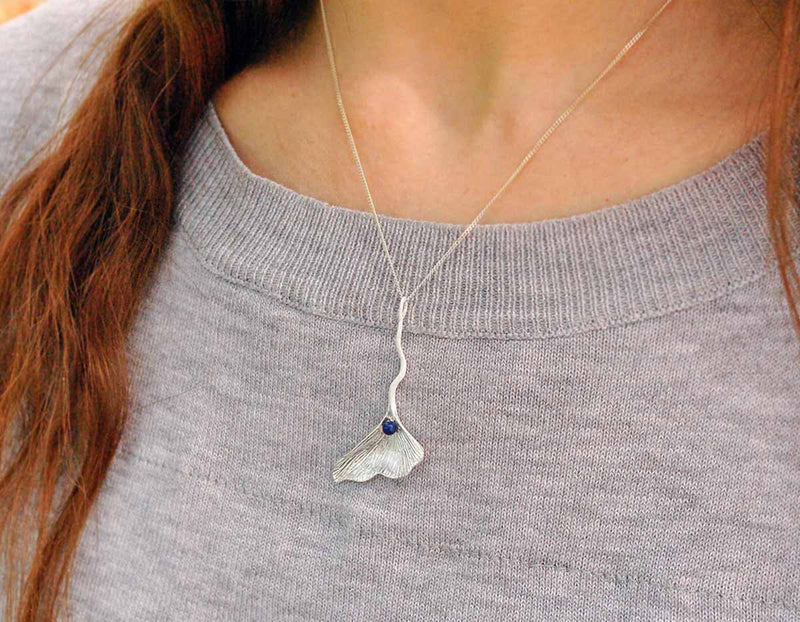 Gingko Leaf Pendant