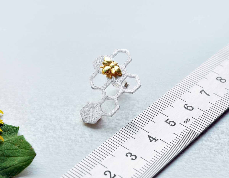 Honeycomb Earring