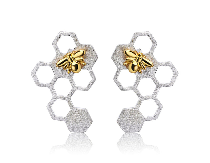 Honeycomb Earring