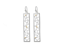 Birds Kirigami Earring