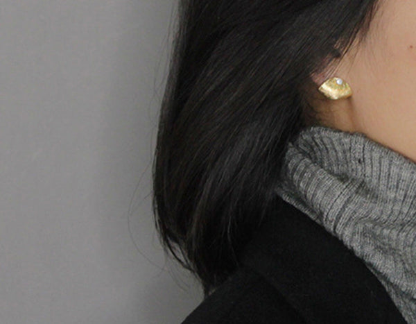 Autumn Leaf Stud Earring