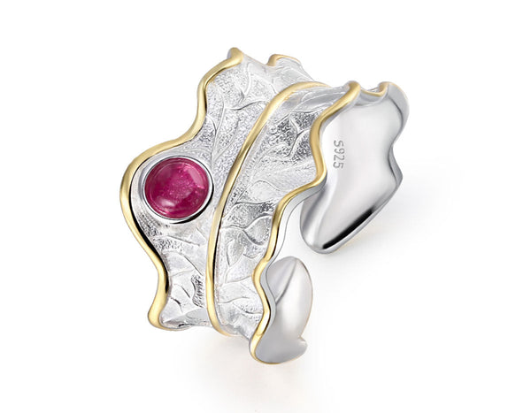 Peony Leaf Ring