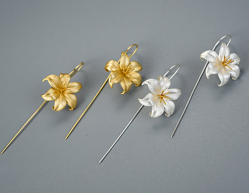 Lily Flower Earring