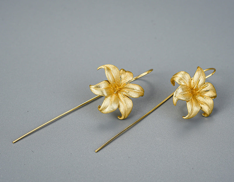 Lily Flower Earring