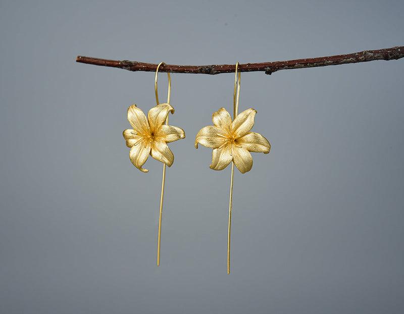 Lily Flower Earring