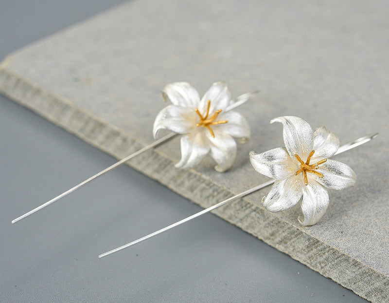 Lily Flower Earring