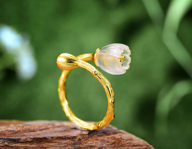 Lily of the Valley Ring