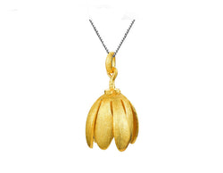 Blooming Lotus Flower Pendant