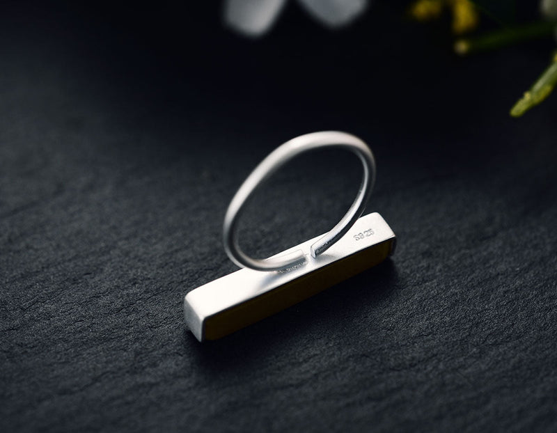 Serpentine Bar Ring