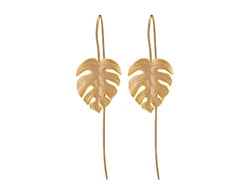 Monstera Leaves Earring