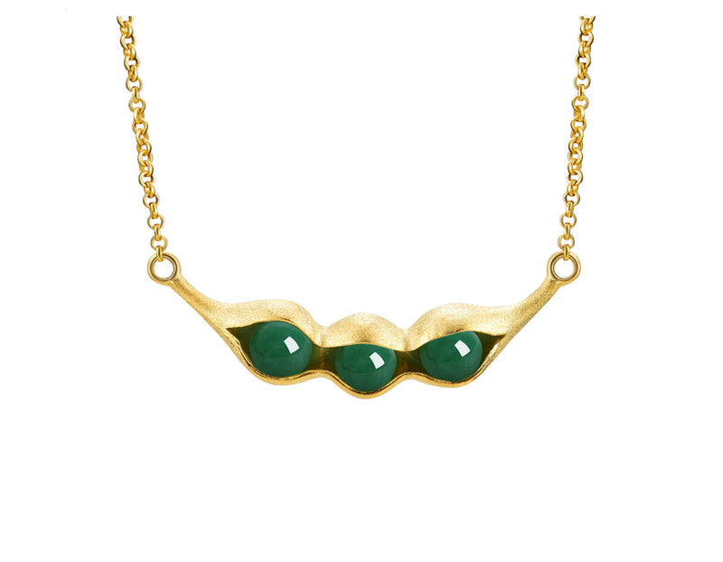 Peapod Necklace