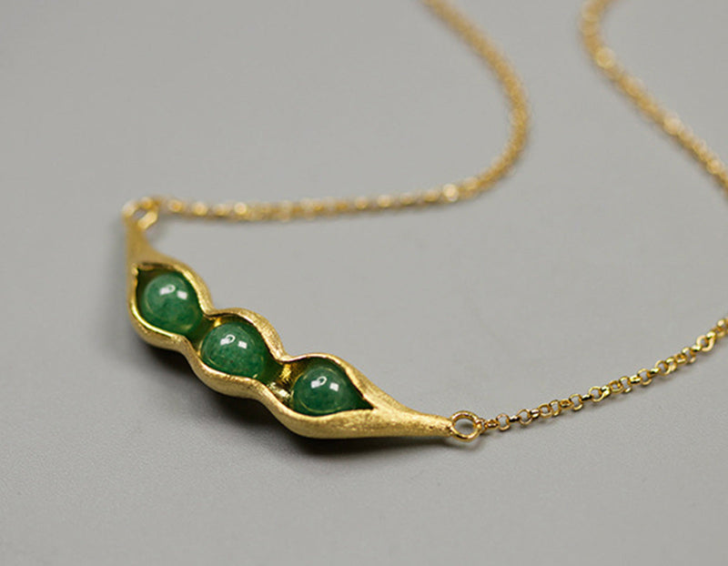 Peapod Necklace