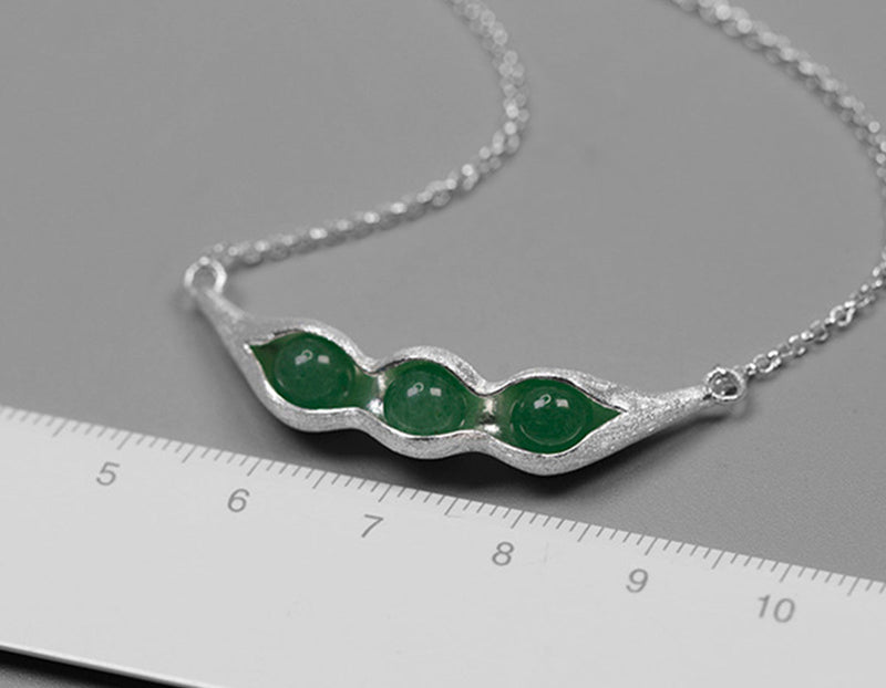 Peapod Necklace