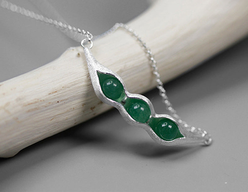 Peapod Necklace