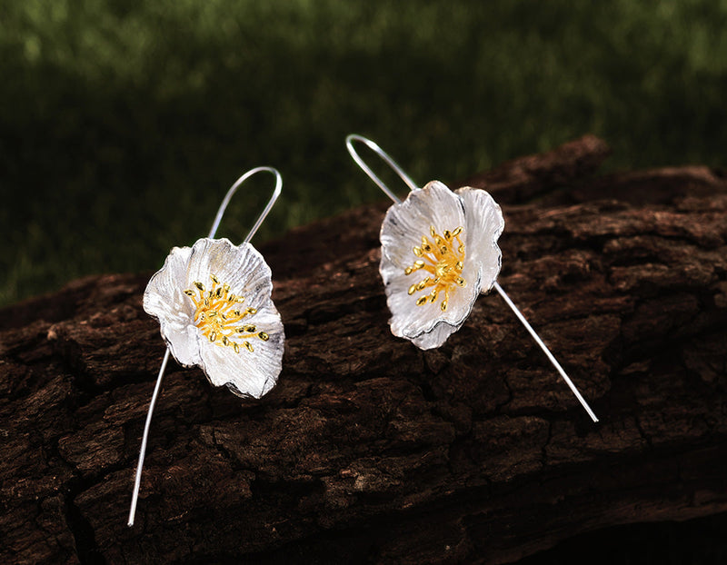 Blooming Poppies Earring