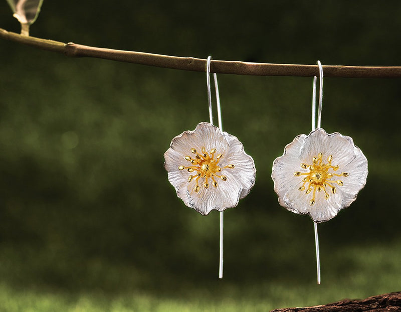 Blooming Poppies Earring