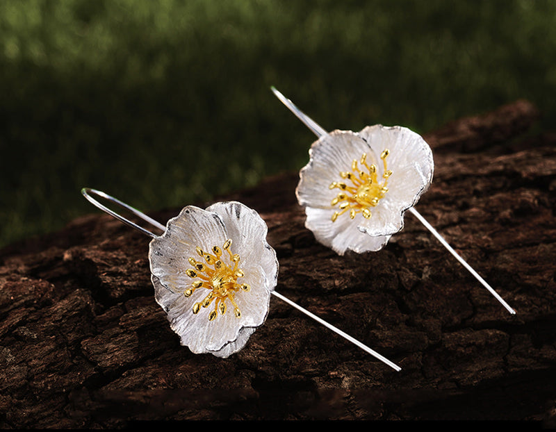 Blooming Poppies Earring